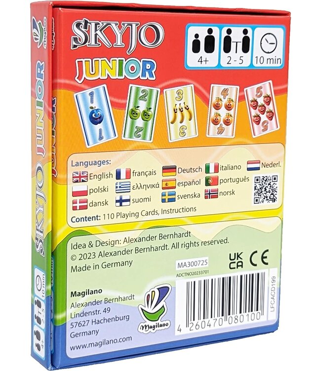 Skyjo Junior - Kartenspiel