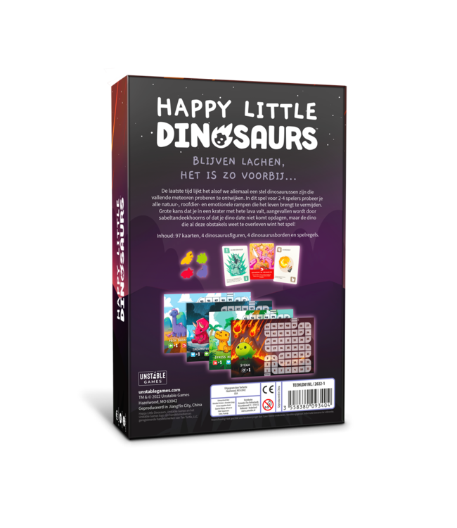 Happy Little Dinosaurs (NL) - Kartenspiel