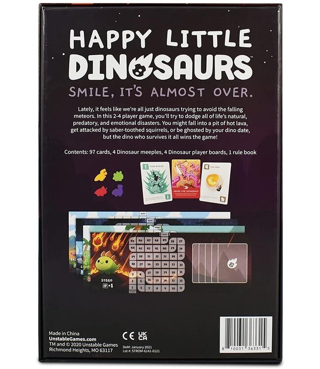 Happy Little Dinosaurs (ENG) - Card game