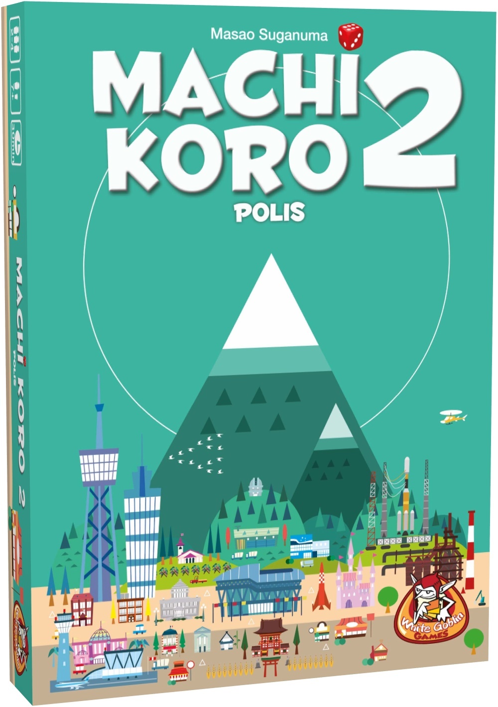 White Goblin Games Machi Koro 2: Polis (NL)