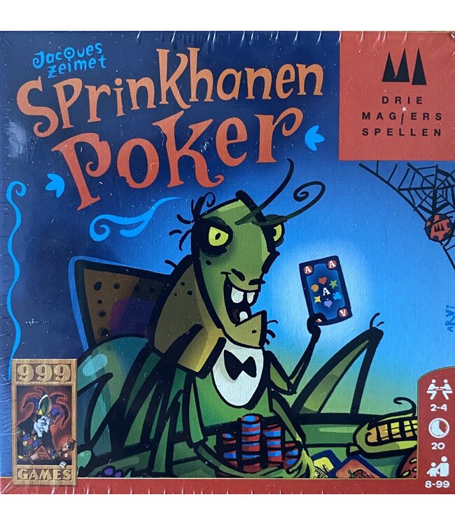 Sprinkhanenpoker (NL) - Card game