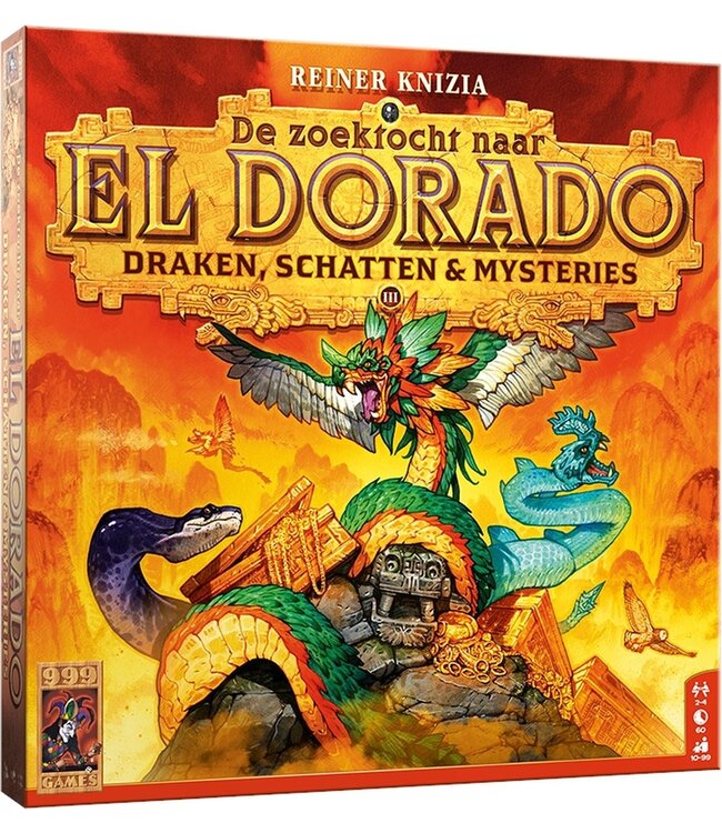 De Zoektocht naar El Dorado: Draken, Schatten & Mysteries (NL) - Bordspel
