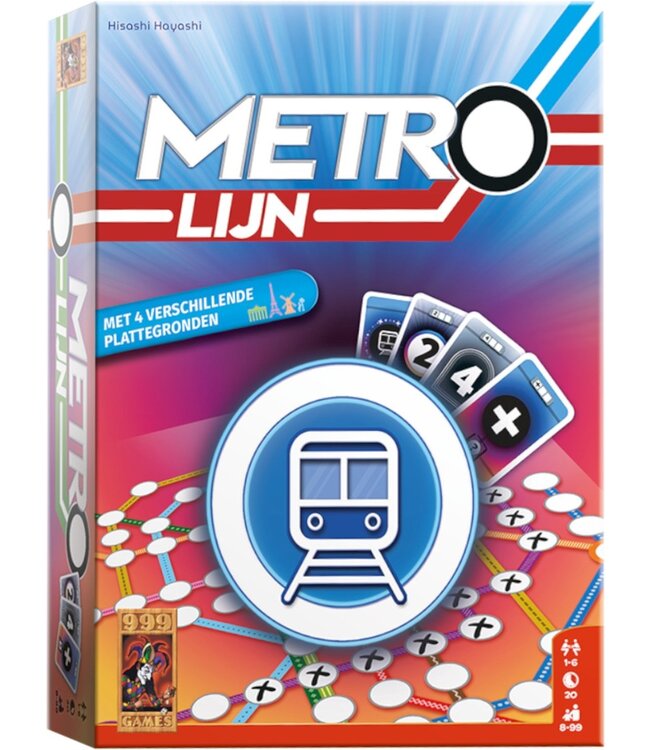 Metrolijn (NL) - Kaartspel