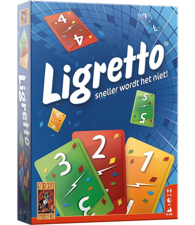 Ligretto: Blauw (NL) - Kartenspiel