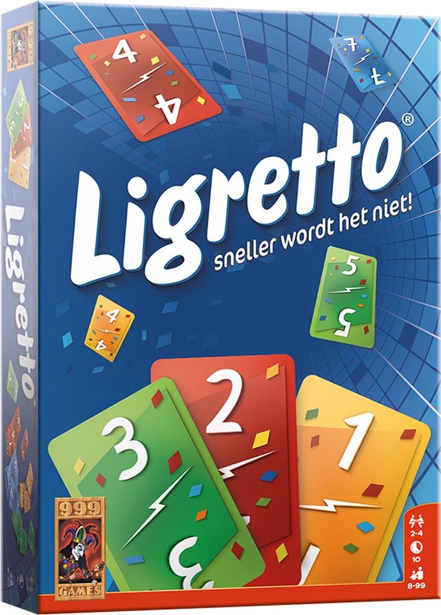 999 Games Ligretto: Blauw (NL)