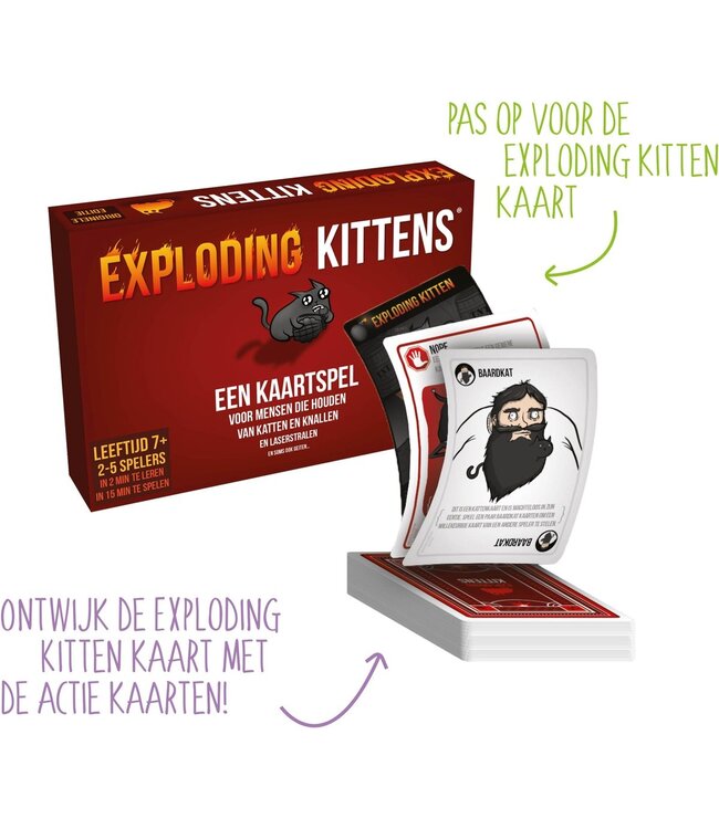 Exploding Kittens (NL) - Kartenspiel
