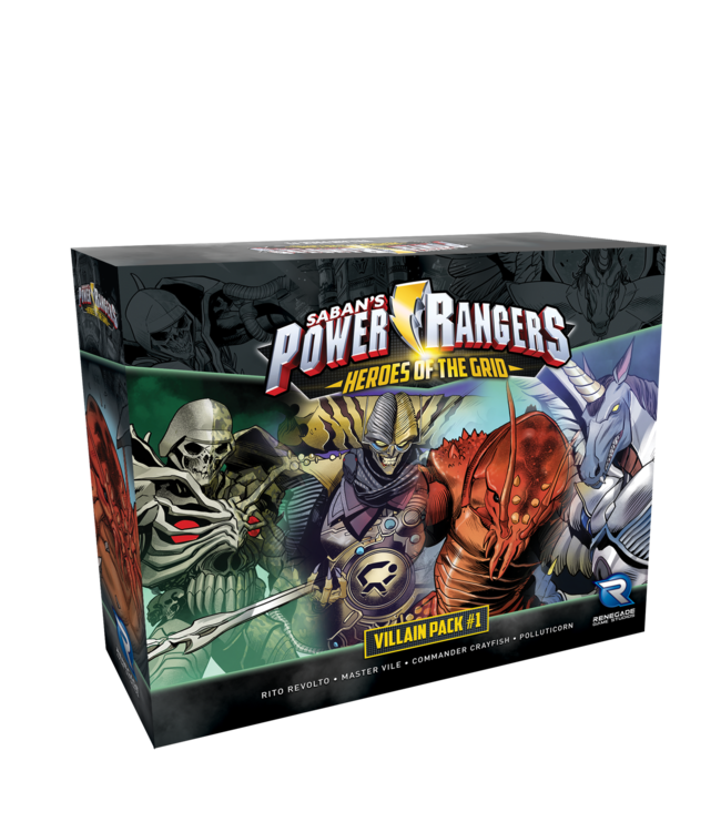 Power Rangers: Heroes of the Grid - Villain Pack #1 - Brettspiel