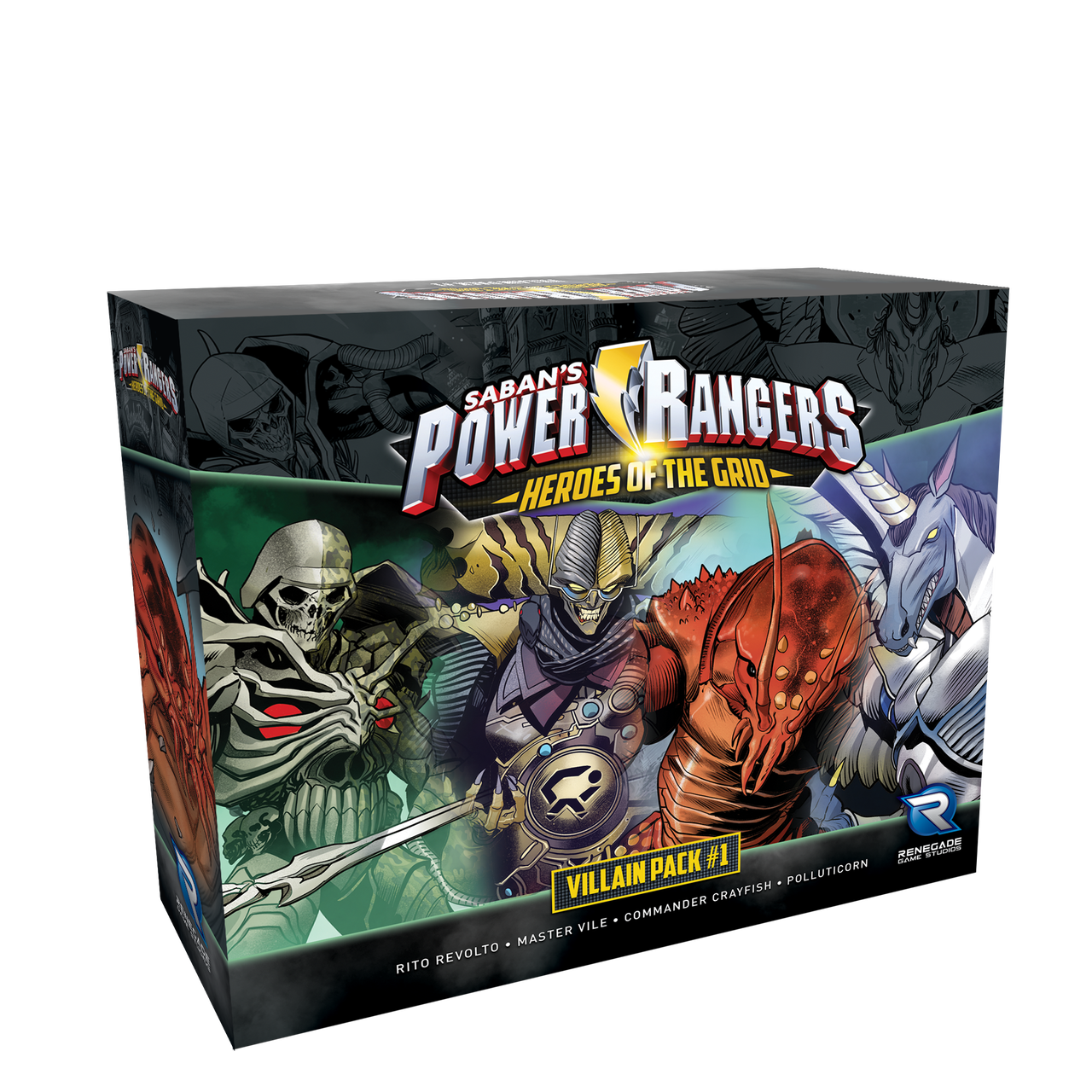 Renegade Game Studios Power Rangers: Heroes of the Grid - Villain Pack #1