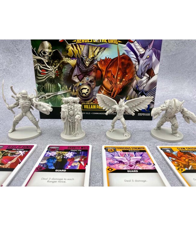 Power Rangers: Heroes of the Grid - Villain Pack #1 - Board game