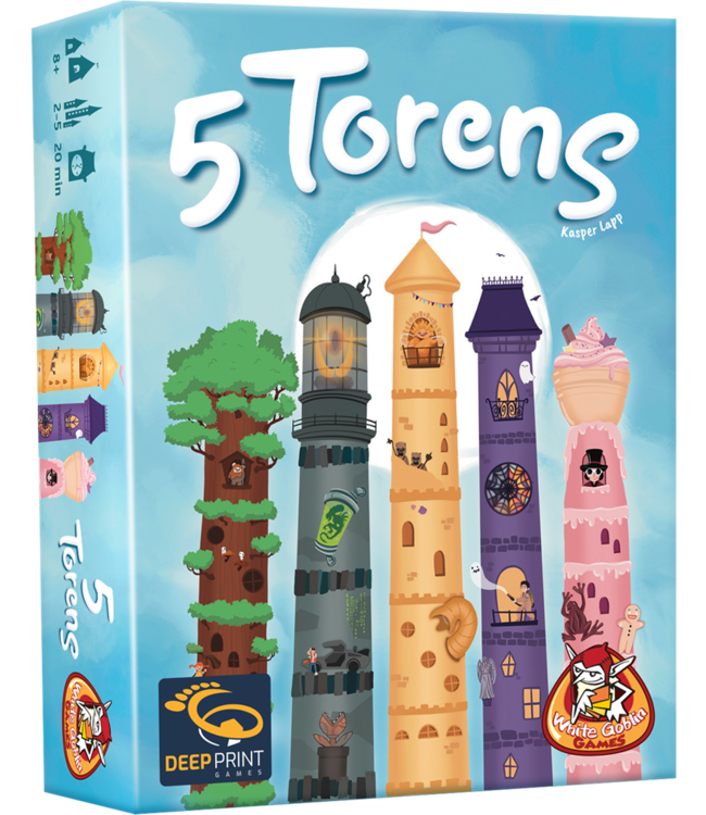 5 Towers (NL) - Card game
