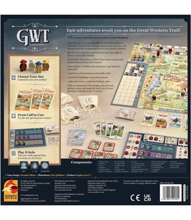 Great Western Trail: Second Edition (ENG) - Brettspiel