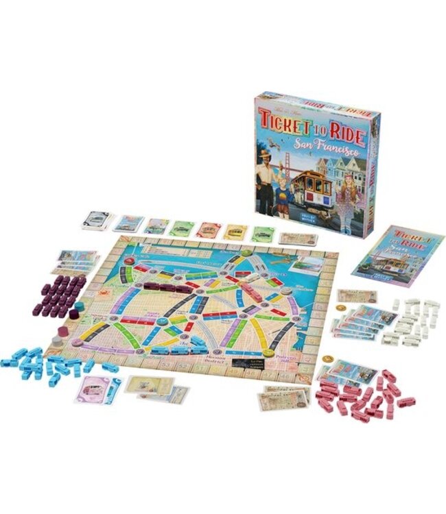 Ticket to Ride: San Francisco (NL) - Bordspel