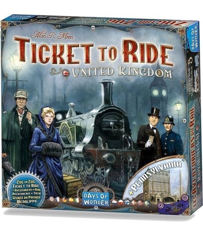 Ticket to Ride: UK/Pennsylvania (NL) - Bordspel