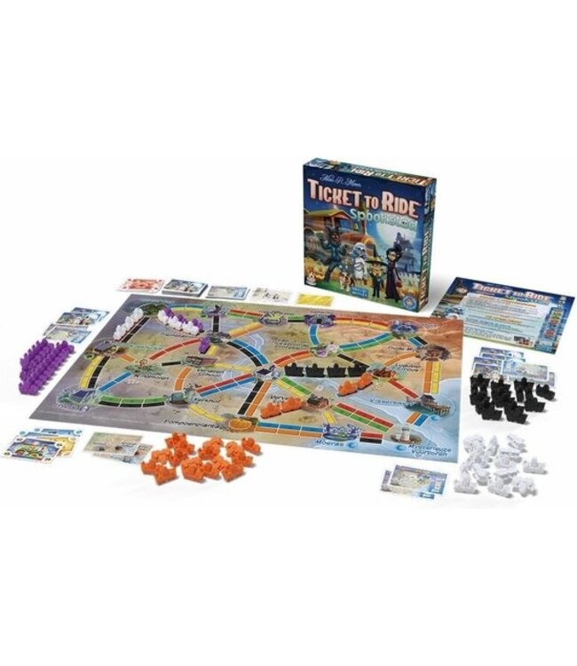 Ticket to Ride: Spookstad (NL) - Boardgame