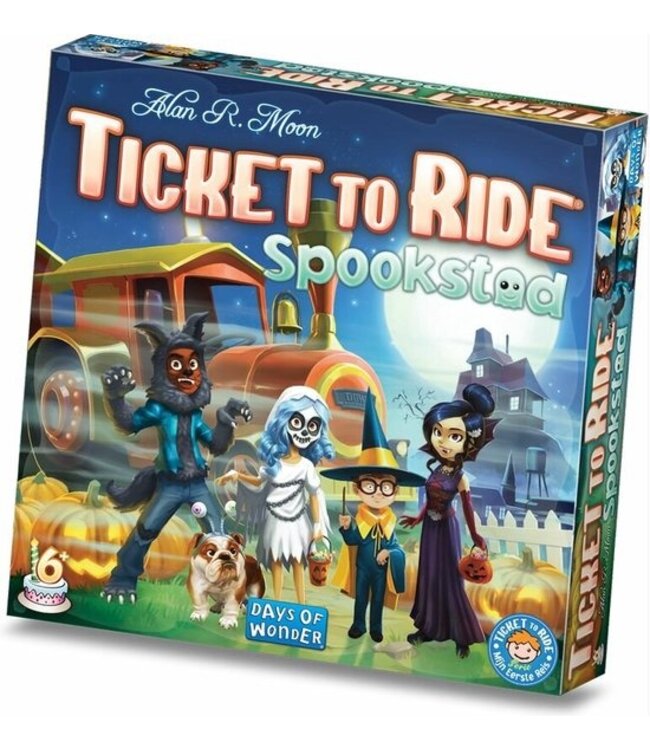 Ticket to Ride: Spookstad (NL) - Brettspiel