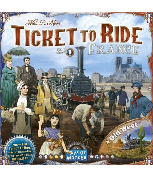 Ticket to Ride: France/Old West (NL) - Bordspel