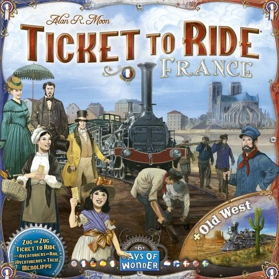 Days of Wonder Ticket to Ride: France/Old West (NL)