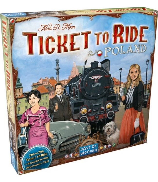 Ticket to Ride: Poland (NL) - Boardgame