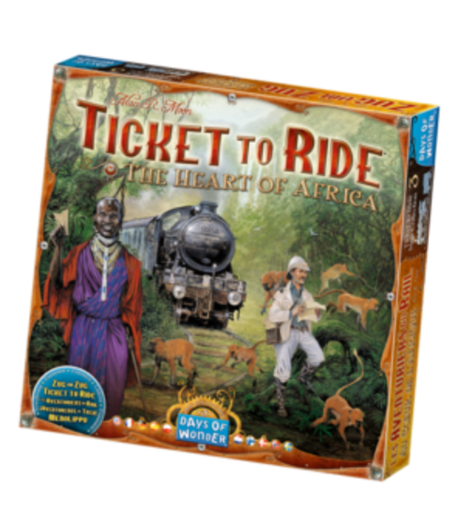 Ticket to Ride: Heart of Africa (NL) - Brettspiel