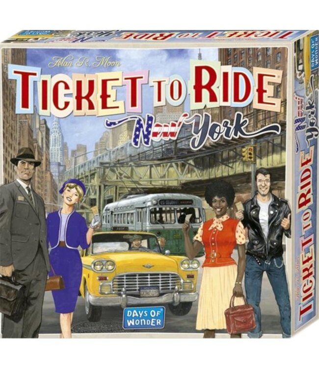 Ticket to Ride: New York (NL) - Bordspel