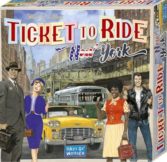 Days of Wonder Ticket to Ride: New York (NL) afbeelding