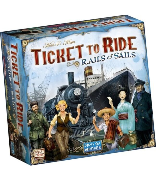 Ticket to Ride: Rails & Sails (NL) - Boardgame