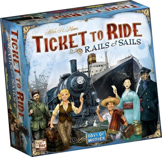 Days of Wonder Ticket to Ride: Rails & Sails (NL)