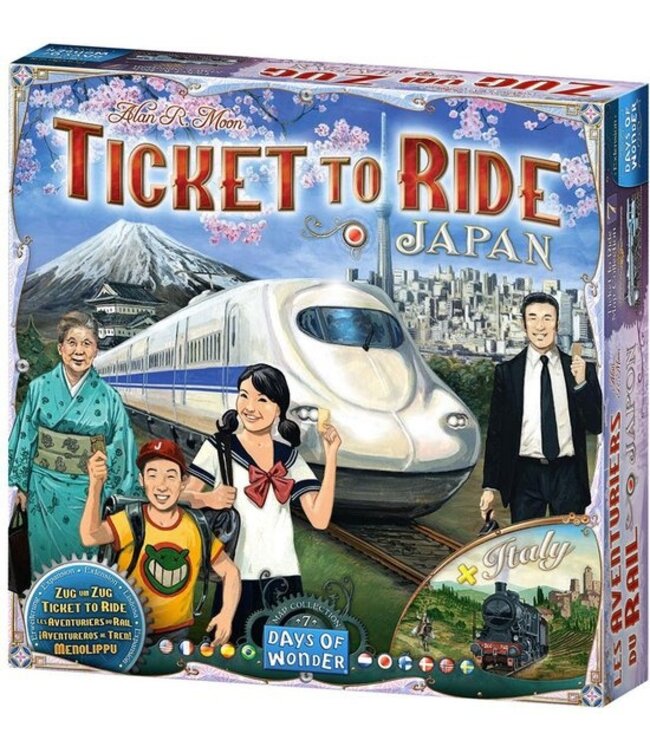 Days of Wonder Ticket to Ride: Japan & Italy (NL)