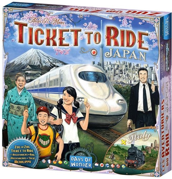 Days of Wonder Ticket to Ride: Japan & Italy (NL)