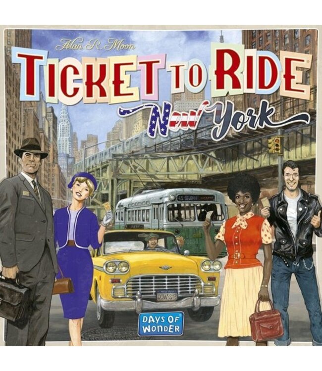 Ticket to Ride: New York (ENG) - Brettspiel