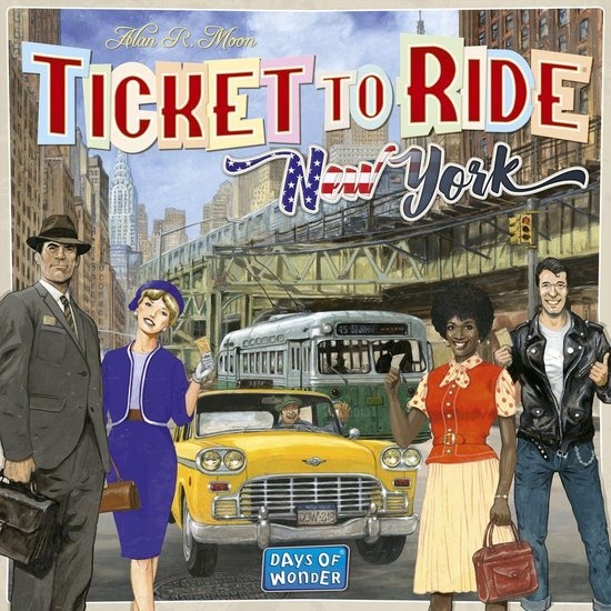 Days of Wonder Ticket to Ride: New York (ENG)