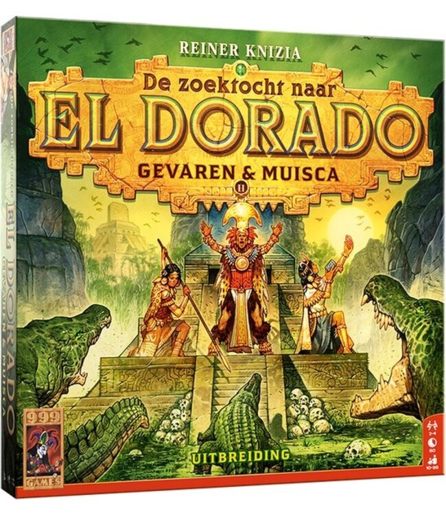 De Zoektocht naar El Dorado: Gevaren & Muisca (NL) - Brettspiel