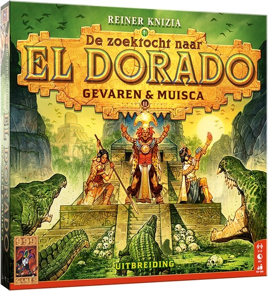 999 Games De Zoektocht naar El Dorado: Gevaren & Muisca (NL)