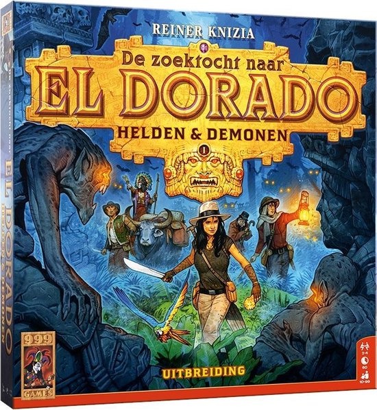 999 Games De Zoektocht naar El Dorado: Helden & Demonen (NL)