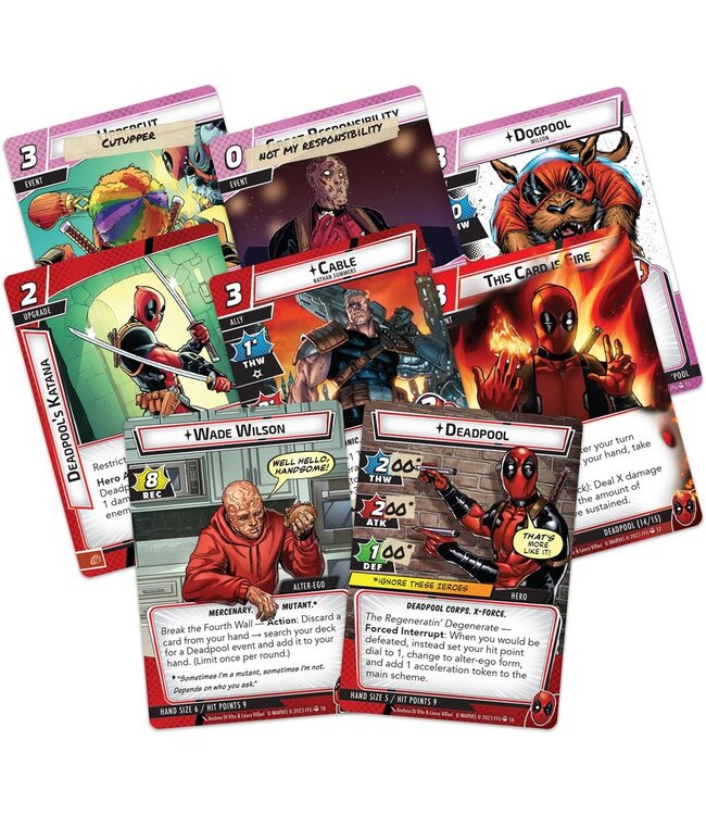 Marvel Champions: Deadpool Hero Pack (ENG) - Card game
