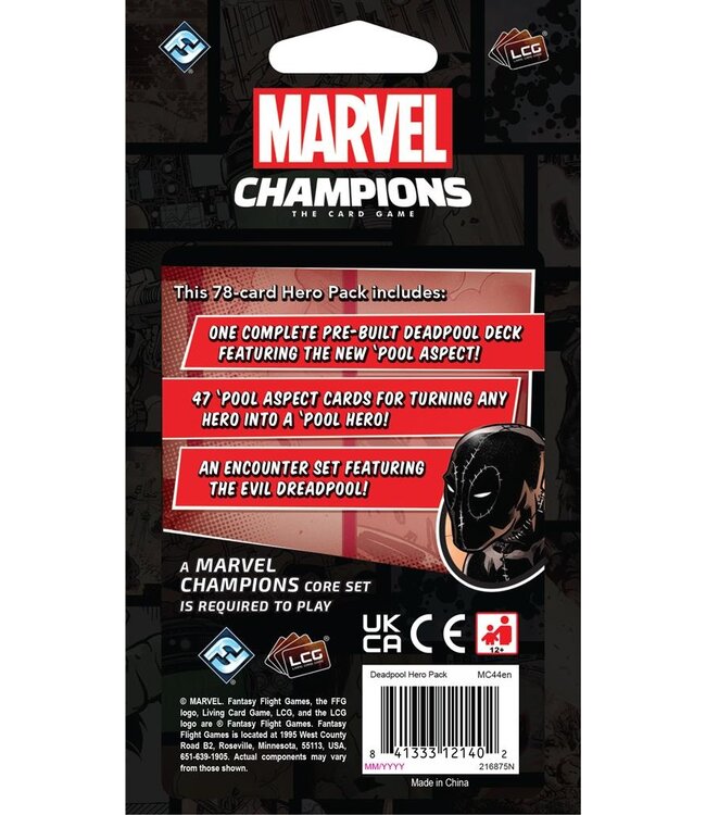 Marvel Champions: Deadpool Hero Pack (ENG) - Kartenspiel