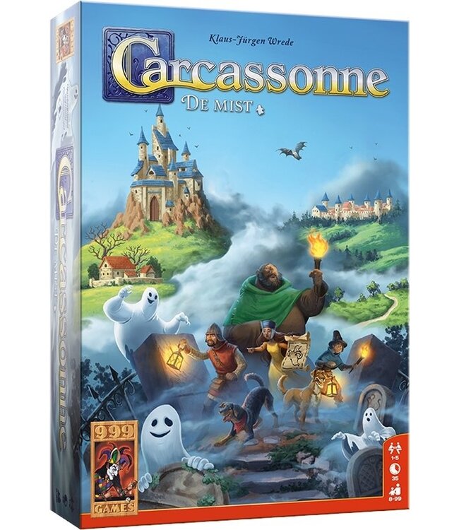 Carcassonne: De Mist (NL) - Board game