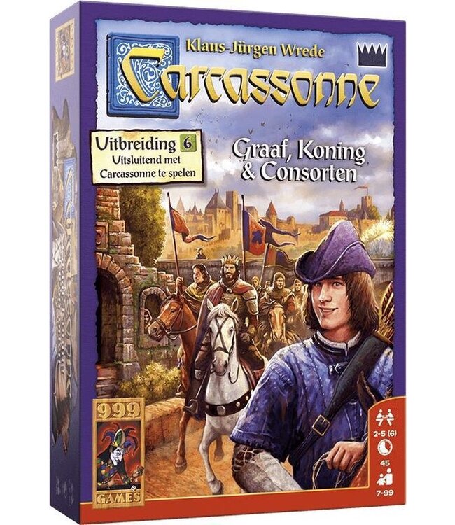 Carcassonne: Graaf, Koning en Consorten (NL) - Brettspiel