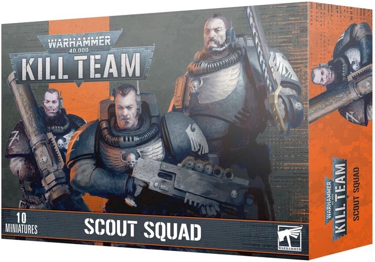 Citadel Miniatures Kill Team: Space Marines Scout Squad afbeelding