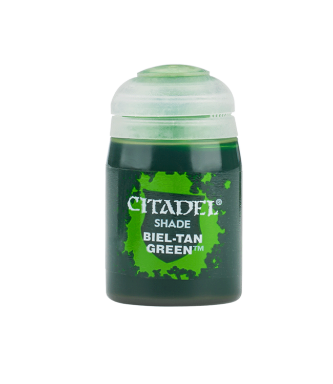 Citadel Colour Shade: Biel-Tan Green (24ml) - Miniature Paint