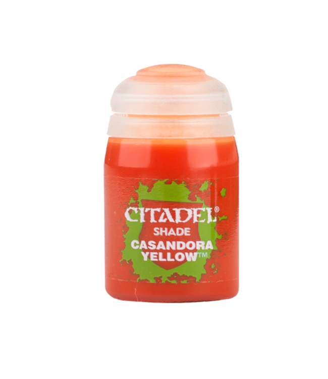 Citadel Colour Shade: Casandora Yellow (18ml) - Miniature Paint