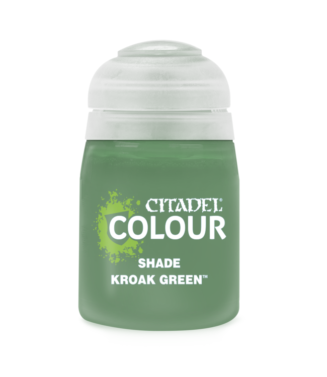 Citadel Colour Shade: Kroak Green (18ml) - Miniature Paint