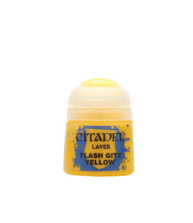 Citadel Colour Layer: Flash Gitz Yellow (12ml) - Miniature Paint