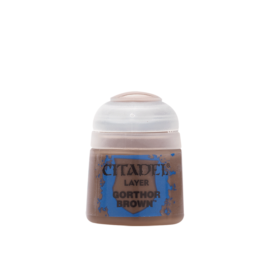 Citadel Miniatures Citadel Colour Layer: Gorthor Brown (12ml) afbeelding