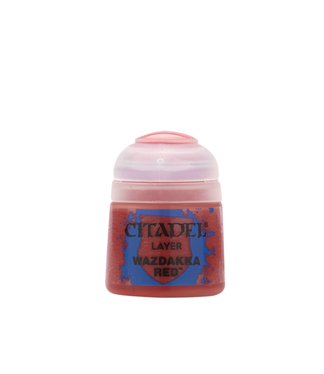 Citadel Colour Layer: Wazdakka Red (12ml) - Miniature Paint