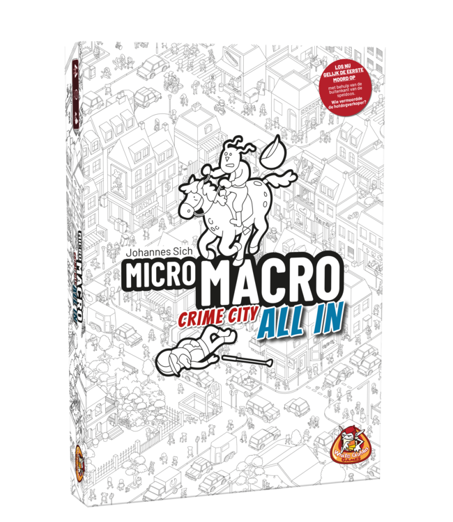 MicroMacro: Crime City - All In (NL) - Boardgame