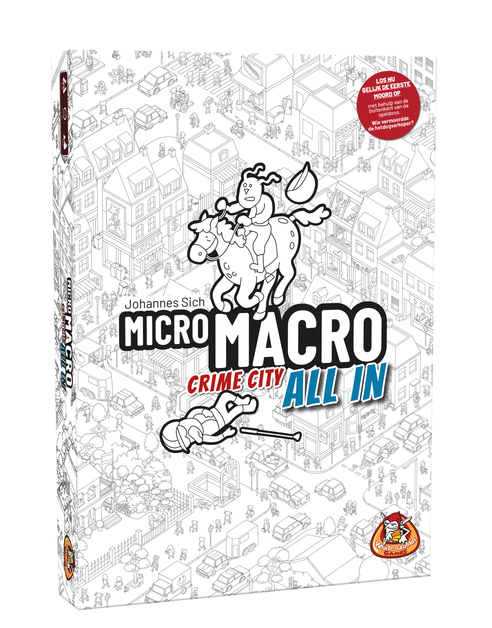 White Goblin Games MicroMacro: Crime City - All In (NL) afbeelding