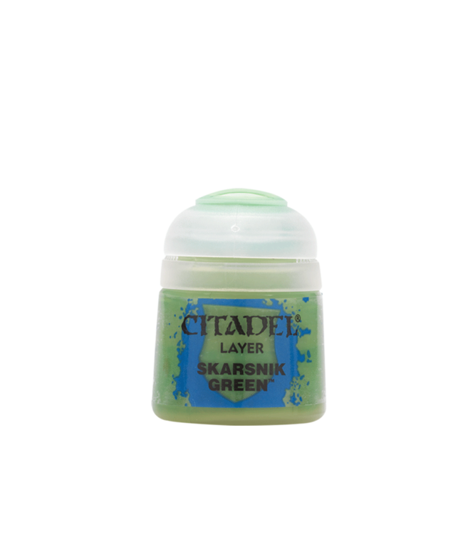 Citadel Colour Layer: Skarsnik Green (12ml) - Miniature Paint