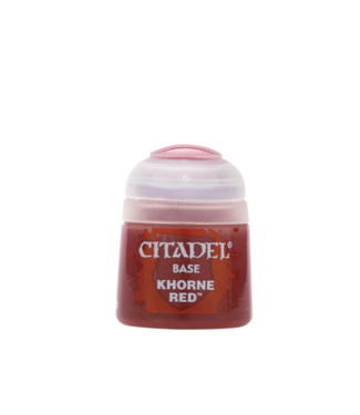 Citadel Miniatures Citadel Colour Base: Khorne Red (12ml)