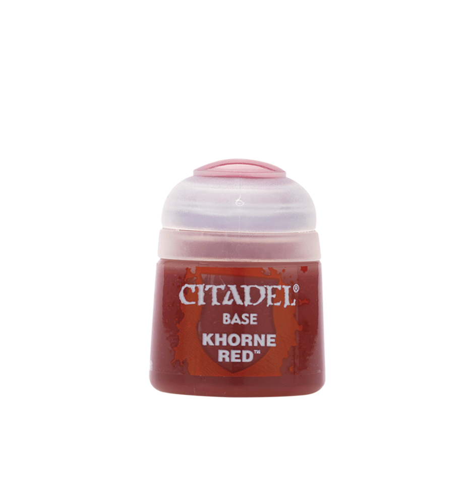 Citadel Miniatures Citadel Colour Base: Khorne Red (12ml) afbeelding